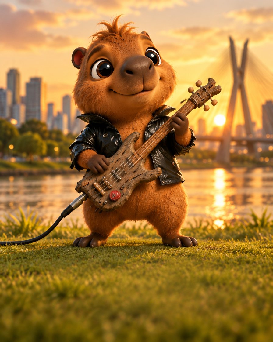 Tietê, personagem original da Tamer Studios
